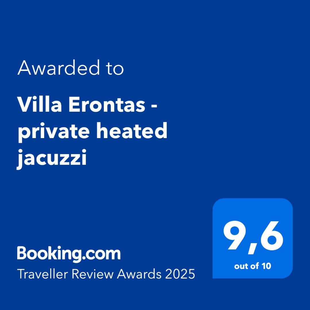 Villa Erontas - Private Heated Jacuzzi Makhairoí Екстериор снимка